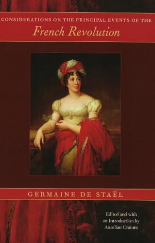9780865977327: Considerations on the Principal Events of the French Revolution