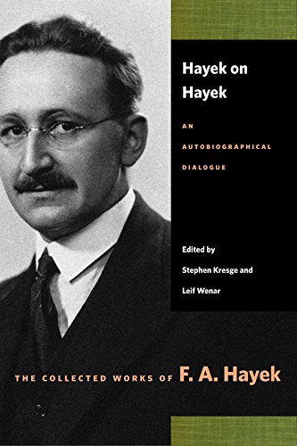 Stock image for Hayek on Hayek: an Autobiographical Dialogue for sale by Better World Books