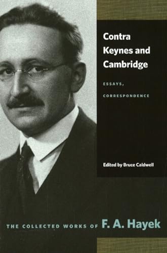 Imagen de archivo de Contra Keynes and Cambridge essays, correspondence a la venta por MARCIAL PONS LIBRERO