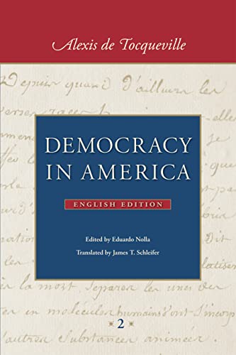 Imagen de archivo de Democracy in America: English Edition in Two Volumes a la venta por Bahamut Media