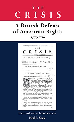 9780865978959: Crisis: A British Defense of American Rights, 1775-1776
