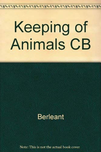 Imagen de archivo de The Keeping of Animals. Adaptation and Soical Relations in Livestock Producing Communites a la venta por Valley Books