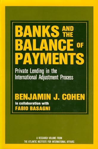 Stock image for Banks and the Balance of Payments for sale by Kennys Bookshop and Art Galleries Ltd.