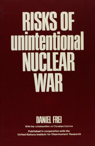 Stock image for Risks of Unintentional Nuclear War for sale by General Eclectic Books