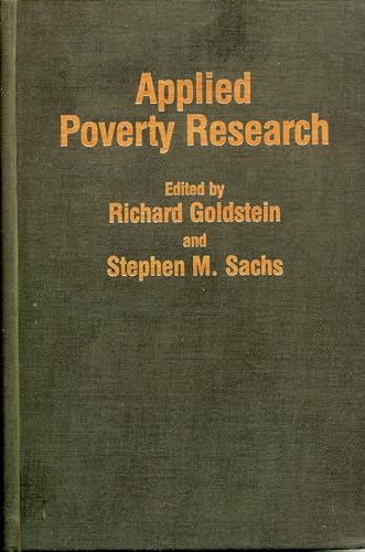 Stock image for Applied Poverty Research for sale by Better World Books
