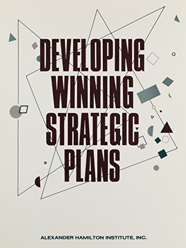 Developing Winning Strategic Plans (9780866042567) by Taylor, James W.