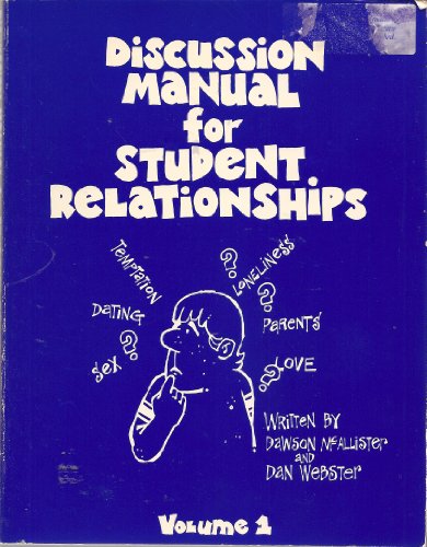 Beispielbild fr Discussion Manual for Student Relationships zum Verkauf von 4 THE WORLD RESOURCE DISTRIBUTORS