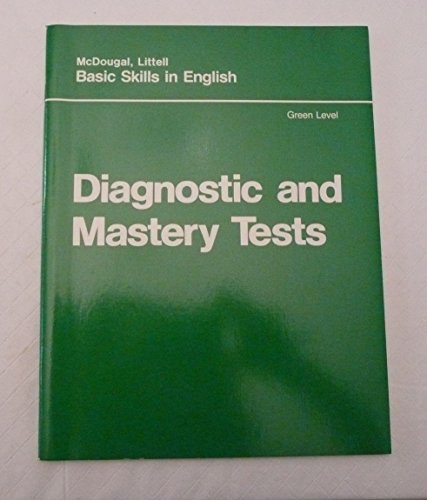 Diagnostic and Mastery Tests (Reading Literature, Green Level) (9780866092111) by Littell McDougal