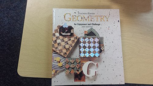 9780866099660: Geometry for Enjoyment and Challenge New Edition (McDougal Littell Mathematics) Teacher's Edition by MCDOUGAL LITTEL (1991-08-01)