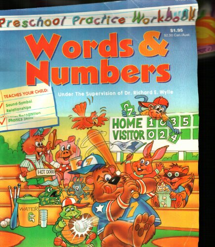 Stock image for The Preschool Practice Workbook of WORDS & NUMBERS for sale by Wonder Book