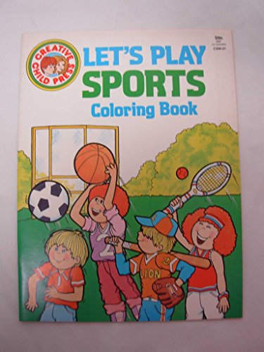 Stock image for let's play sports Coloring Book (Creative Child Press) for sale by Wonder Book