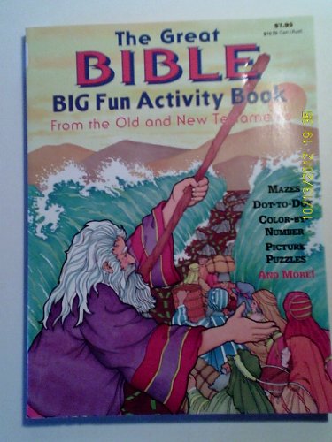 Beispielbild fr The great Bible big fun activity book: From the old and new testaments zum Verkauf von Wonder Book