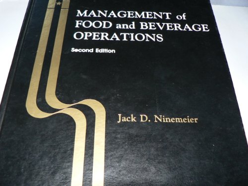 Stock image for Management of Food and Beverage Operations for sale by ThriftBooks-Atlanta