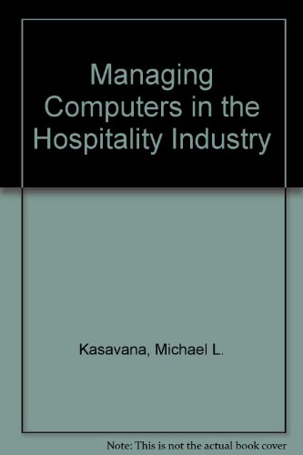 Stock image for Managing Computers in the Hospitality Industry for sale by HPB-Red