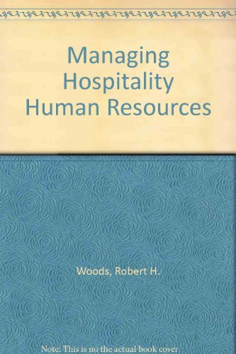 Imagen de archivo de Managing Hospitality Human Resources a la venta por HPB-Red