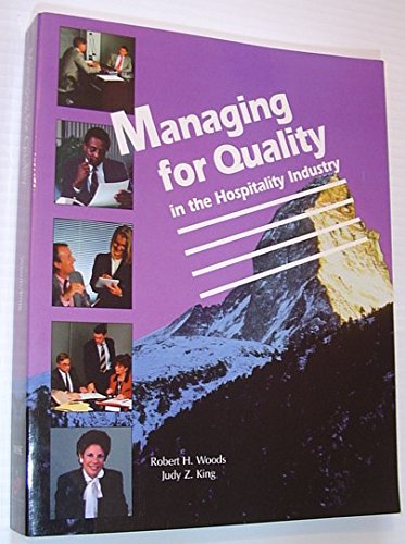 9780866120944: Managing for Quality in the Hospitality Industry