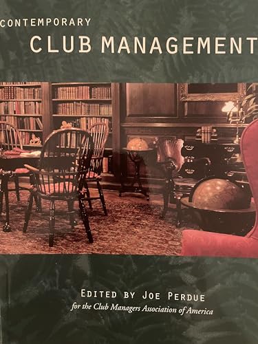 Beispielbild fr Contemporary Club Management zum Verkauf von Goodwill Books