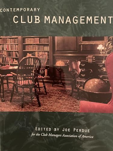 Stock image for Contemporary Club Management for sale by Goodwill Books