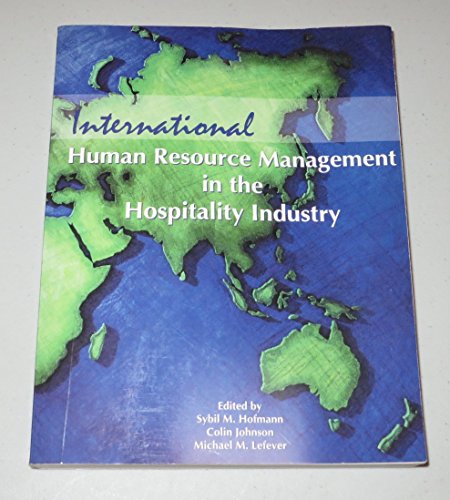 Stock image for International Human Resource Management in the Hospitality Industry for sale by Phatpocket Limited