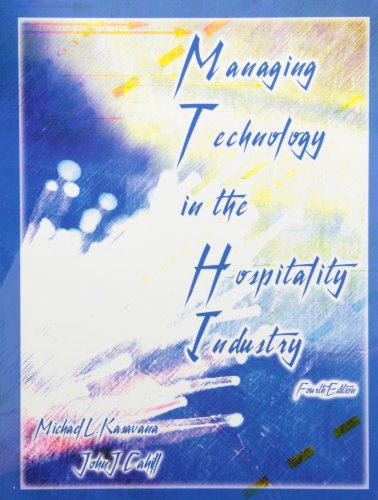 Stock image for Managing Technology in the Hospitality Industry for sale by ThriftBooks-Dallas