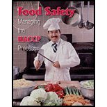 Beispielbild fr Food Safety : Managing the HACCP Process zum Verkauf von Better World Books