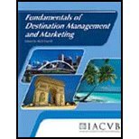 Imagen de archivo de Fundamentals of Destination Management And Marketing a la venta por SecondSale