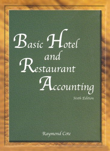 Stock image for Basic Hotel and Restaurant Accounting for sale by ZBK Books