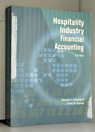 Beispielbild fr Hospitality Industry Financial Accounting zum Verkauf von Better World Books