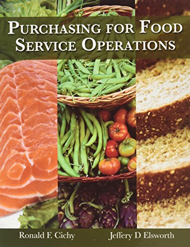 Stock image for Purchasing for Food Service Operations for sale by ThriftBooks-Atlanta