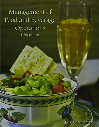 Beispielbild fr Management of Food And Beverage Operations zum Verkauf von Better World Books