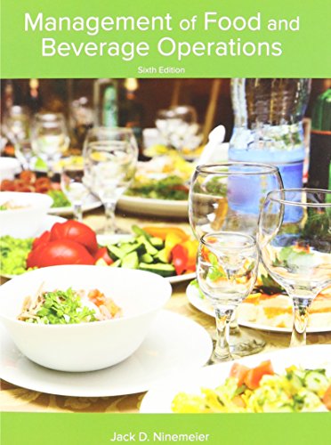 Stock image for Management of Food and Beverage Operations for sale by A Team Books