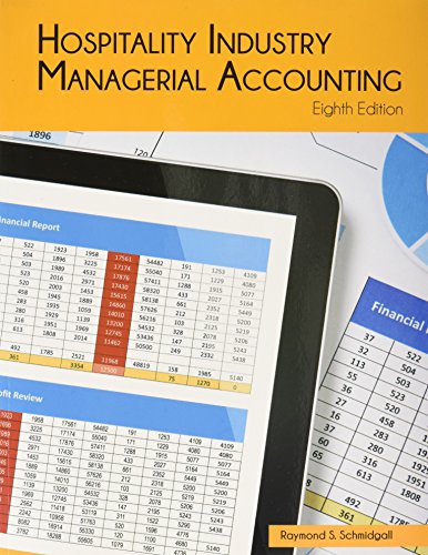 Stock image for Hospitality Industry Managerial Accounting for sale by booksdeck