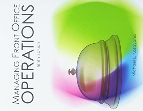 

Managing Front Office Operations
