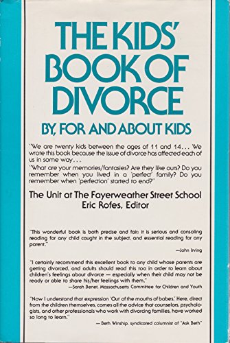 Beispielbild fr The Kids' Book of Divorce : By, for, and about Kids zum Verkauf von Robinson Street Books, IOBA