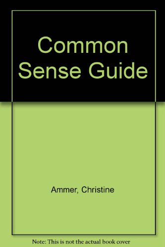 9780866160193: The Common Sense Guide to Mental Health Care