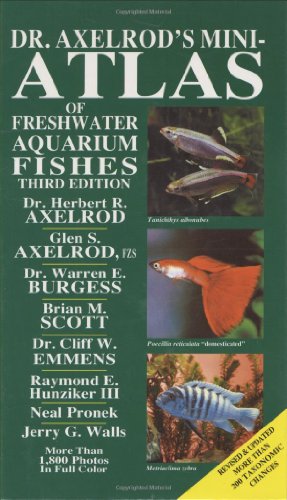 Beispielbild fr Dr. Axelrod's Mini-Atlas of Freshwater Aquarium Fishes, Mini-Edition. zum Verkauf von N. Fagin Books