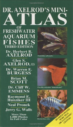 Stock image for Dr. Axelrod's Mini-Atlas of Freshwater Aquarium Fishes, Mini-Edition. for sale by N. Fagin Books