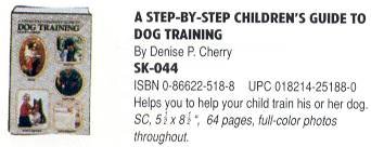 9780866225182: A Step-By-Step Children's Guide to Dog Training
