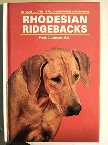 Imagen de archivo de Rhodesian Ridgebacks a la venta por Better World Books