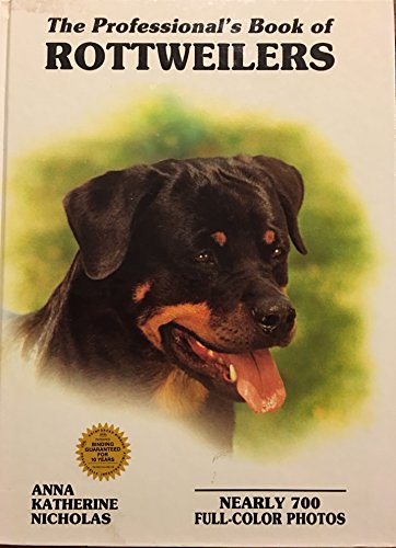 Stock image for Professional Book Rottweilers for sale by ThriftBooks-Atlanta