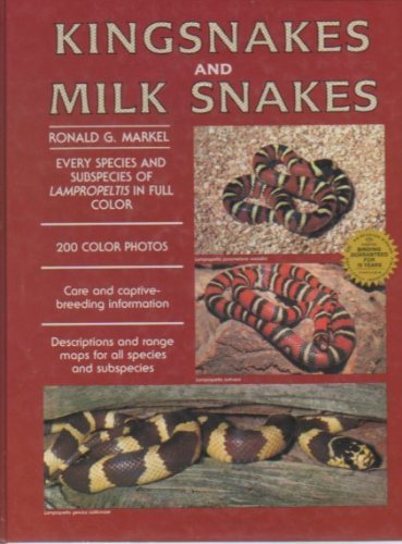 Beispielbild fr Kingsnakes and Milk Snakes zum Verkauf von Books of the Smoky Mountains