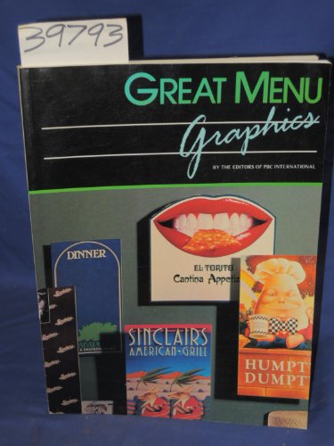 Imagen de archivo de Great Menu Graphics (Great Graphics) a la venta por Half Price Books Inc.