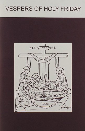 Beispielbild fr Vespers of Holy Friday zum Verkauf von ThriftBooks-Dallas