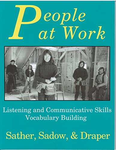 Imagen de archivo de People at Work: Listening and Communicative Skills, Vocabulary Building a la venta por Wonder Book