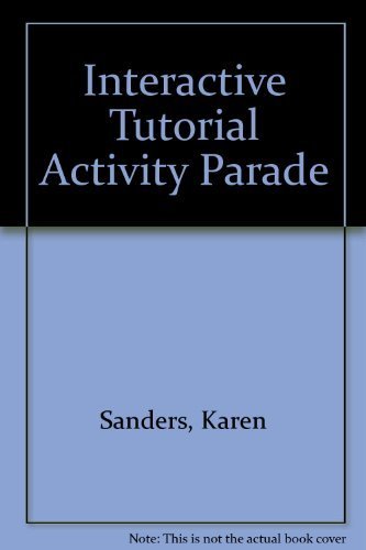 Imagen de archivo de The Interactive Tutorial: An Activity Parade: Photocopyable Activities for the Adult ESL/SFL Student a la venta por ThriftBooks-Dallas