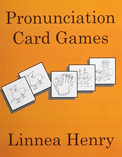 Imagen de archivo de Pronunciation Card games a la venta por HPB-Red