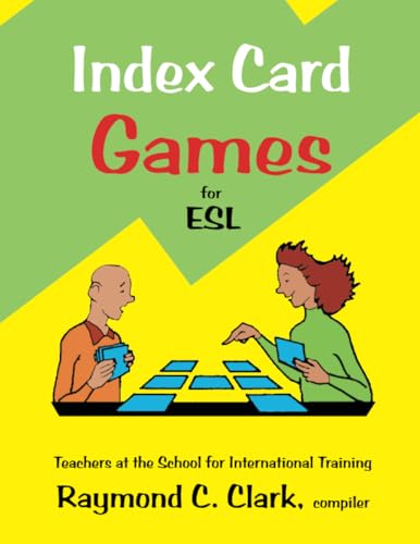 Stock image for Index Card Games for ESL for sale by Better World Books