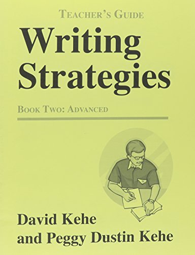 Beispielbild fr Writing Strategies. A Student-Centered Approach. Book Two Teacher's Guide zum Verkauf von LEA BOOK DISTRIBUTORS