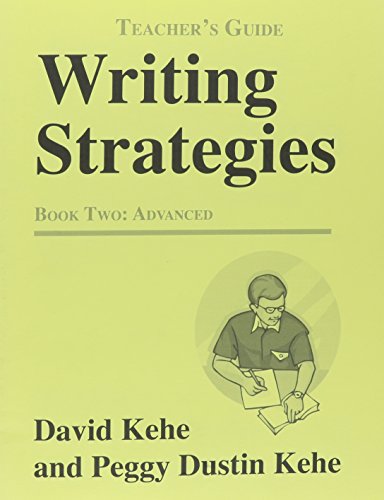 Imagen de archivo de Writing Strategies. A Student-Centered Approach. Book Two Teacher's Guide a la venta por LEA BOOK DISTRIBUTORS