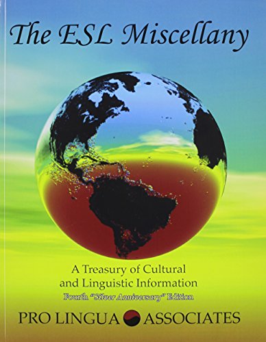 Imagen de archivo de The ESL Miscellany: A Treasury of Cultural and Linguistic Information a la venta por ThriftBooks-Dallas